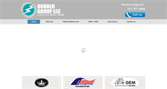 Desktop Screenshot of hornergroup.com